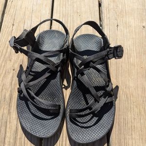 Black Strappy Sandals